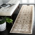 thumbnail image 2 of SAFAVIEH Vintage Ifrit Traditional Area Rug, Stone/Caramel, 5'3" x 7'6", 2 of 6