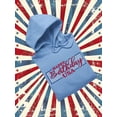 thumbnail image 3 of Happy Birthday Usa Banner Hoodie Women -Image by Shutterstock, Female 5X-Large, 3 of 4