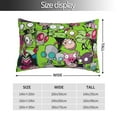 thumbnail image 4 of Invader Zim Characters Pillowcase Cushion Pillow Covers With Hidden Zipper Pillow Case Decor For Bed Dorm Sofa Couch Car 16"x24", 4 of 8