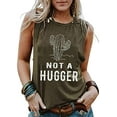 thumbnail image 1 of YourTops T-Shirt Femme Pas un Câlin Cactus, 1 of 2