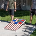 thumbnail image 5 of GoSports 4'x2' Regulation Size Premium Wood Cornhole Set - Rustic American Flag Design, 5 of 6