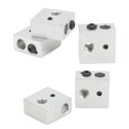 thumbnail image 4 of Extruder Parts, Brass Nozzle Heating Block Professional 3D Printer Hotend Kit  For Replacement, 4 of 8