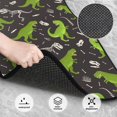 thumbnail image 3 of Naloa Dinosaur Skeleton Car Foot Mat Set of 4 Pieces - Universal Floor Liner Neoprene Full Set Floor Mats for Cars Trucks SUV, 3 of 7