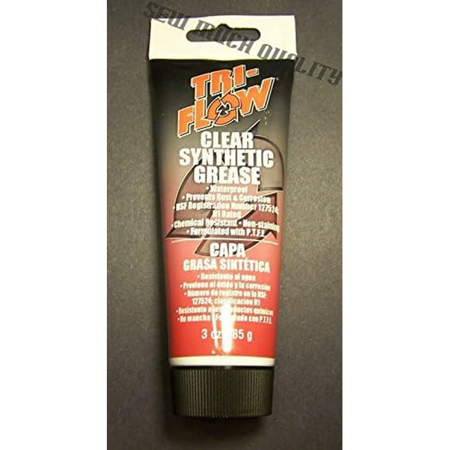 GREASE TriFlow 3Oz. Tube Clear Synthetic Lubricant Sewing Machine