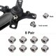thumbnail image 5 of Tornillo del Juego de bielas, Tornillos de Bloqueo del Juego de bielas Pernos Accesorio de Bicicleta de monta?a para Bicicletas Ecomeon no, 5 of 5