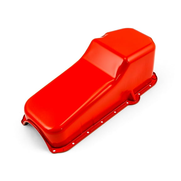 Speedmaster PCE300.1037.04 Compatible with Chevy SBC 350 2Pcs Rms 1980-85 P/Side Replacement Oil Pan [Orange]
