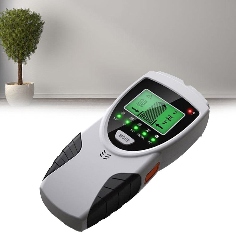 Diluopei 5 In 1 Wall Detector Metal Detector Handheld Wall Metal Detector (White)