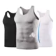 thumbnail image 2 of 3pz Camisetas Playera Musculosa Tank Top Puro Algodón Hombre, 2 of 8