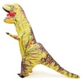 Inflatable Dinosaur Costume Jurassic Blow up Adults Kids Outfit Christmas