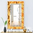 thumbnail image 2 of DESIGN ART Designart 'Yellow Moods 3' Modern Mirror - Vanity Printed Mirror 23.7 in. wide x 31.5 in. high, 2 of 4