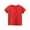Red, variant on Boys Short Sleeve Shirts Size 6 Girls Boys Short Sleeve Basic T Shirt Casual Summer Tees Shirt Tops Solid Color White Size 3 Years