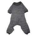 thumbnail image 2 of Pyjama à Rayures pour Chiens, Combinaison de Protection Élégante pour Chiots à Rayures pour Chiens d'Intérieur XS, S, M, L, XL, 2 of 8