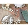 thumbnail image 3 of SARO 217.RU1420B Shimmering Woven Nubby Water Hyacinth Placemat  Rust - Set of 4, 3 of 3