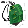 thumbnail image 2 of Logiee St Patrick's day Print Backpack Purse for Women,Fashion Leather Backpack Purse,Women's Leather Backpack for Work College Travel, 2 of 4