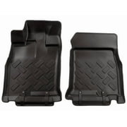 Husky Liners Classic Style Floor Mats | Fits 2011 - 2014 Toyota FJ Cruiser w/ Automatic Transmission | Front Row, 2-pc Black - 35961