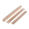 thumbnail image 5 of yotijay 8Pcs Traditional DIY Wooden Handloom Machine Weaving Knitting Loom Tools Set, 5 of 9