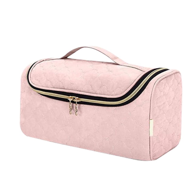 Minnieouse Hair Curler Accessories Storage Bag Hanging Accessory Organizer Styling Cuidado del cabello Rosa