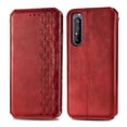 thumbnail image 3 of Case for Sony Xperia 10 II Flip Cover Wallet Flip Cover Magnetic Protective - Red, 3 of 5