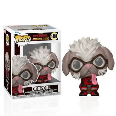 Dogpool Funko Pop! Deadpool and Wolverine- 3 3/4" Collectible Bobblehead Figure with Case
