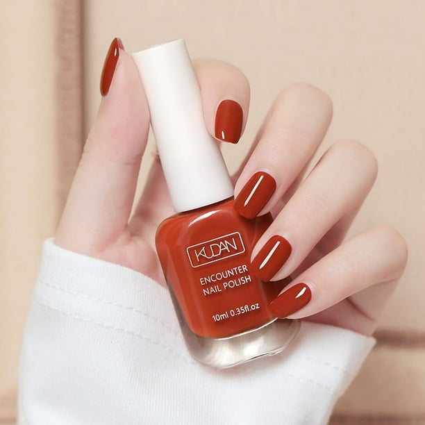 Esmalte de uñas a base de agua, de secado rápido, sin hornear, resistente a las lágrimas, de larga duración, sin olor, para estudiantes de salón de uñas