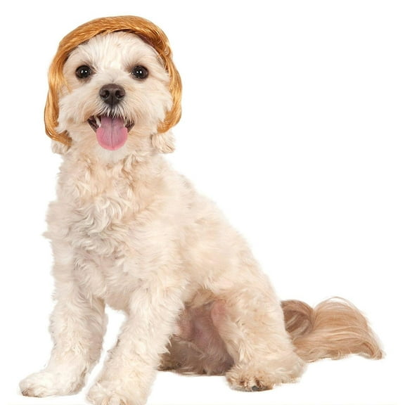 Pawlitical Billionaire Dog Wig