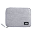 thumbnail image 1 of Estuche organizador BUBM para cables y accesorios - Compacto y ligero en PVC gris (18.5x13.4x2.4cm), 1 of 6