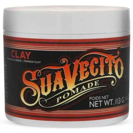 Suavecito Firme Clay Pomade, for All Hair Types, Men, 4 oz