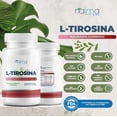 thumbnail image 3 of L - Tirosina 500mg - 100 Cápsulas Por Frasco Sin Sabor, 3 of 8