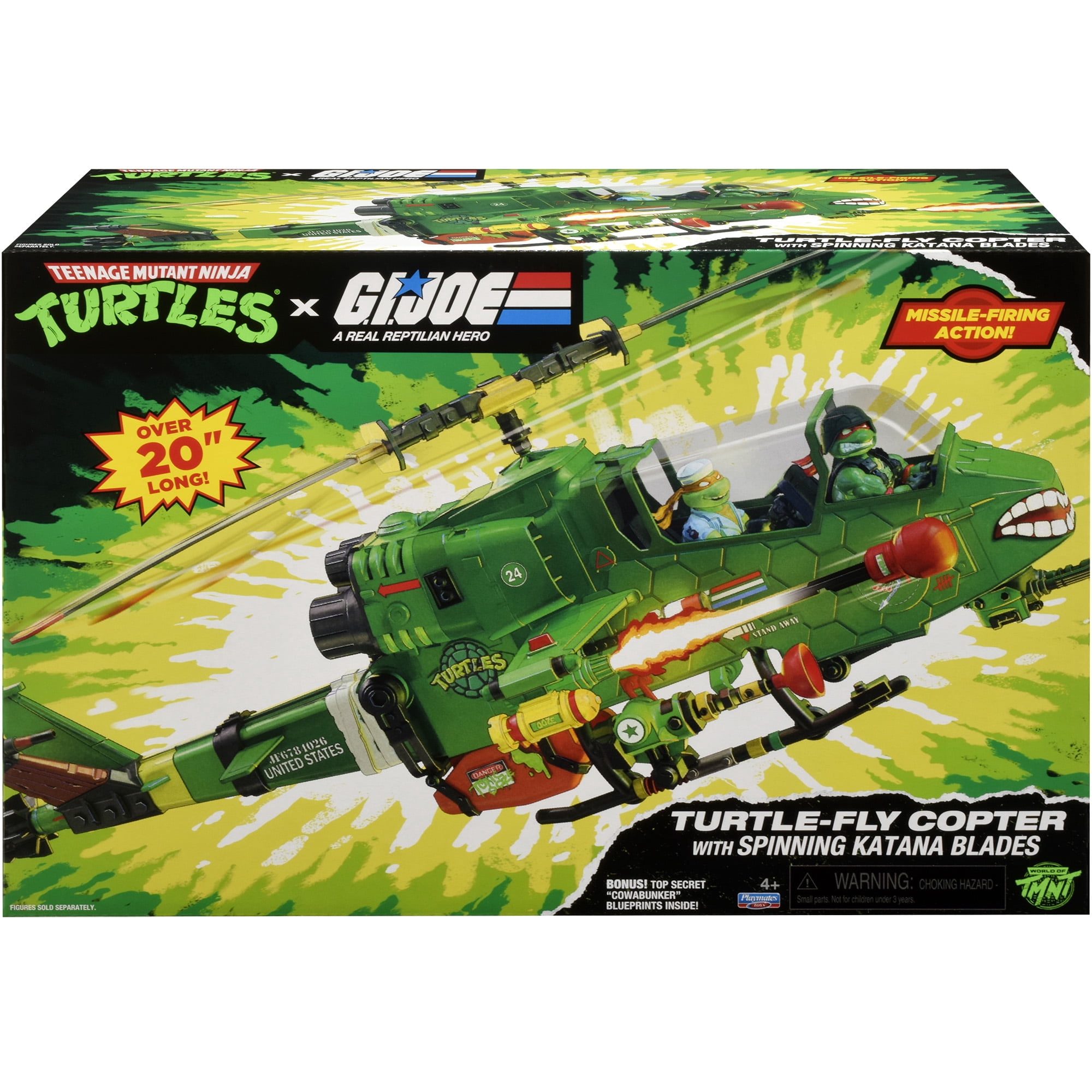Teenage Mutant Ninja Turtles x G.I. JOE: Turtle-Fly Copter