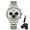 Gold&White, variant on Chronograph Watches for Men Casual Classic Dial Outdoor Watch Silver Black Tone Stainless Steel Waterproof Mens Watch