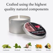 LOVE PLAY Passion Massage Oil Candle, Natural & Vegan