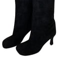 thumbnail image 3 of Botas Largas Ante para Mujer Hasta La Rodilla Punta Cuadrada Antideslizantes Otoño E Invierno, 3 of 8