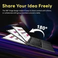thumbnail image 5 of ASUS Vivobook 16" WUXGA Laptop, Intel i7-1255U, 16GB RAM, 1.28TB Storage(1TB SSD+288GB Docking Station Set), Intel Iris Xe Graphics, Numeric Keypad, WiFi 5, Win 11 Pro, Black, 5 of 9