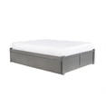 thumbnail image 2 of Concord Platform Bed with Flat Panel Foot Board and Twin Size Urban Trundle Bed, Multiple Colors, Multiple Sizes, 2 of 10