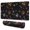 Halloween Colorful Spooky-1, variant on Long Mouse Pads for Desk,Halloween Colorful Spooky Elements Desk Mats on Top Of Desks, Desk Mouse Pad Extra Large with 3mm Non-Slip Base and Stitched Edge for Gaming,Office,Work,Home 31.5"x11.8"