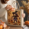 thumbnail image 4 of 5D Handmade Craft Bag, Halloween Pearl Diamond Painting DIY Kit , Fall Wall Art Home Decor, Beginner Friendly Seasonal Craft Gift for Halloween Party(Style A), 4 of 5