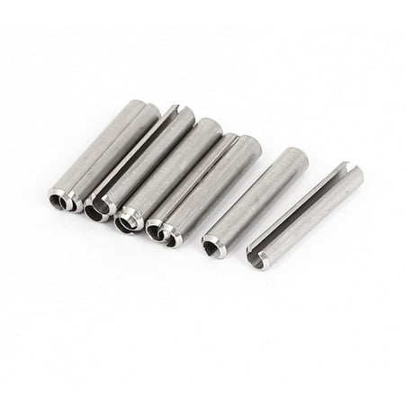 

M5x30mm 304 Stainless Steel Split Spring Roll Dowel Pins Fasteners 10Pcs