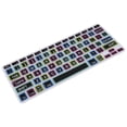 thumbnail image 4 of Sidaley Protector de cubierta de teclado de silicona con letras grandes de 13 pulgadas para Air/Pro/Retina-Gradient Colors Juegos de teclado y mouse para computadora, 4 of 6