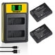 thumbnail image 1 of Batería y cargador dual USB para Nikon D3100, D3200, D3300, 1 of 7