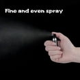 thumbnail image 3 of 4 botellas atomizadoras de perfume recargables, minibotellas portátiles de perfume separadas, cajas de spray para viajes y salidas, dispensadores de 5 ml/0,2 oz (negro), 3 of 4