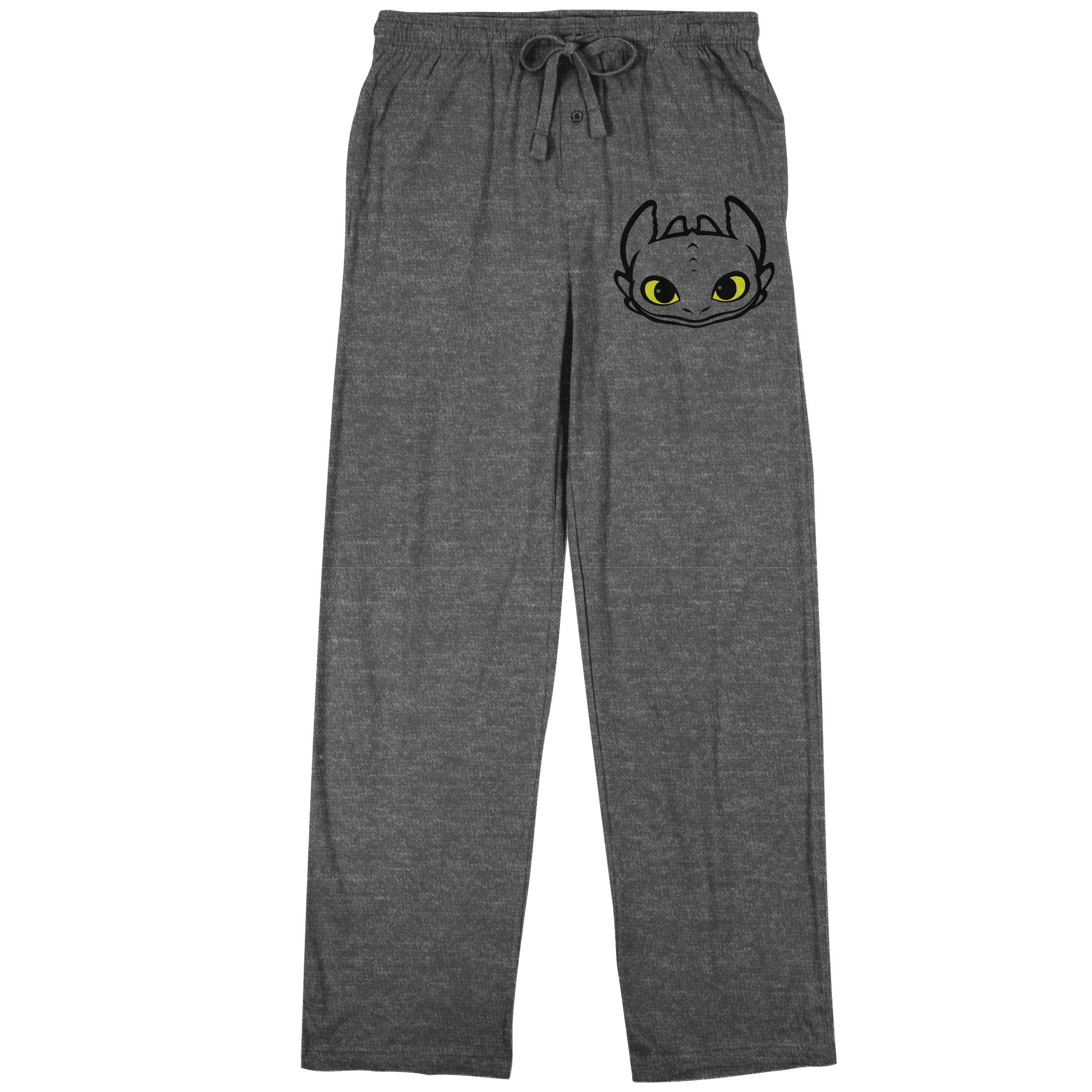 How to Train Your Dragon Toothless Face Men’s Graphite Heather Graphic