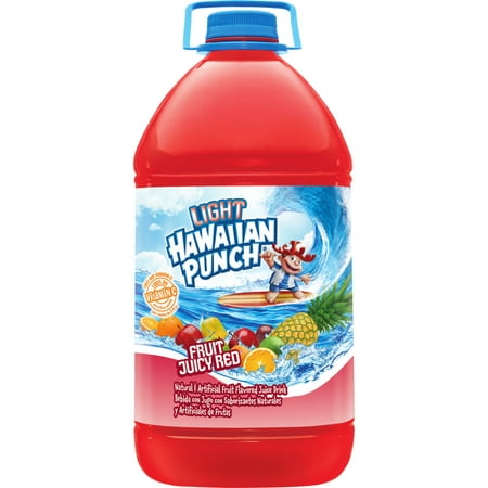 Hawaiian Punch Light Fruit Juice, Juicy Red, 128 Fl Oz, 1 Count