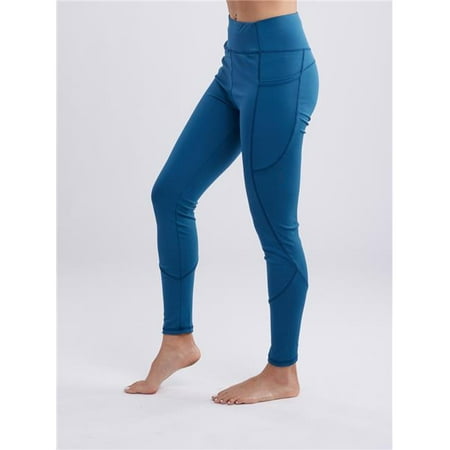 Seajoy Athletic High-Waisted Capri Leggings with Hip Pockets