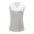 thumbnail image 5 of REDARER Camisole en Tricot Côtelé Extensible Doux avec Bretelles Spaghetti Réglables pour Femmes Superposition Décontractée Ajustement Confortable, 5 of 5