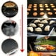 thumbnail image 3 of 3 alfombrillas para parrilla, alfombrillas para parrilla de barbacoa, alfombrillas antiadherentes reutilizables para parrilla de Gas, almohadillas para hornear, uso antiadherente en parrillas, 3 of 8