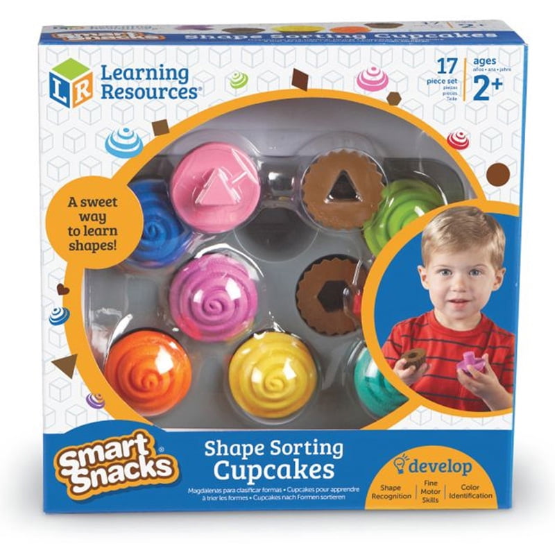 Learning Resources® Smart Snacks® Shape Sorting Cupcakes