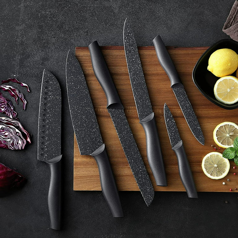 Marco Almond Dishwasher Safe Kitchen Knife Sets Review, by KitchenVS