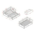 thumbnail image 6 of Furniture of America Piat Wood Daybed with 2-Drawer, Twin, Espresso, 6 of 6