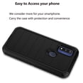thumbnail image 6 of Moto G Pure Cases, 3 in 1 Sturdy Phone Case for Motorola Moto G Power 2022,Takfox Full-Body Shockproof Drop Protection Hybrid Bumper Rugged Rubber Cover Defend Matte Armor Phone Case -Black, 6 of 9