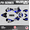 Blue, variant on Kalair GFX Graphics Kit for Suzuki RM85 (2005-2023) Fh Series